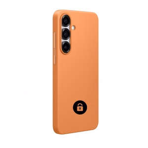 Telefona maciņš Silicone Cover priekš Samsung S918 S23 Ultra / Oranžs / iepakojumā