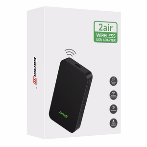 Carlinkit 2AIR bezvadu adapteris Apple Carplay/Android Auto (melns)