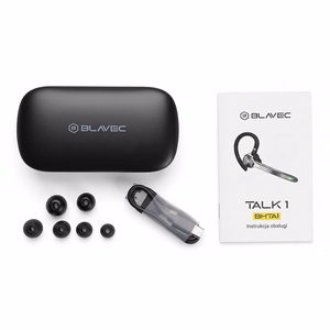 Blavec Talk 1 Multipoint Bluetooth austiņa ar mikrofonu (BHTA1-B), melna