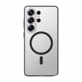 Rock Crystal Armor Series Magnetic Maciņš for Samsung Galaxy S26 Ultra melns