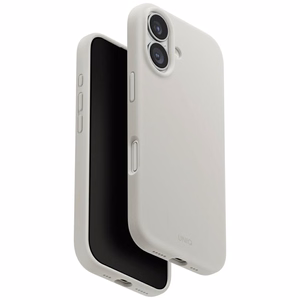 Uniq Lino viedtālruņa apvalks priekš iPhone 17 Magclick uzlāde - pelēks