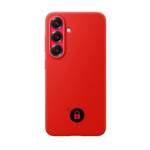 Telefona maciņš Silicone Cover priekš Samsung A556 A55 5G / Sarkans / iepakojumā