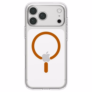 Spigen Ultra Hybrid MagSafe maciņš iPhone 18 Pro / 17 Pro, caurspīdīgs oranžs