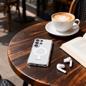 Tech-Protect FlexAir MagSafe Maciņš for Samsung Galaxy S26 Ultra - caurspīdīgs