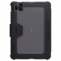 Nillkin Bumper Leather Pro apvalks planšetdatoram Huawei MatePad Pro 10.8 2021 melns