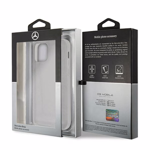 Mercedes Line viedtālruņa apvalks iPhone 12 Pro Max - Caurspīdīgs