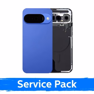 Aizmugurējais vāciņš, saderīgs ar Google Pixel 10, indigo zils (Service Pack)