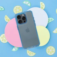 MATRIX caurspīdīgs viedtālruņa apvalks IPHONE 14 Pro zils