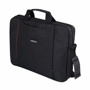Esperanza SALERNO 39.6 cm (15.6") Toploader bag melns, sarkans