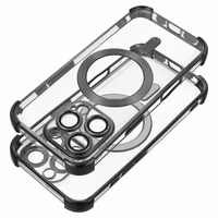 Viedtālruņa apvalks ANTISHOCK ELECTRO IPHONE 17 Pro Max saderīgs ar MagSafe melns