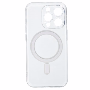 TEL PROTECT MagSilicone Caurspīdīgs Viedtālruņa apvalks Iphone 15 Pro