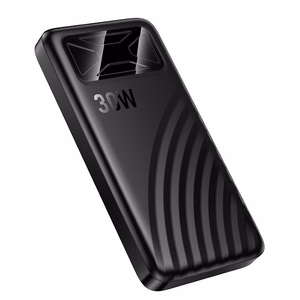 Ārējais akumulators Hoco Q42, 10000 mAh, QC PD, 30 W, 3 A, melns