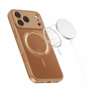 Tech-Protect BasicMag MagSafe Чехол для iPhone 17 Pro Max коричневый