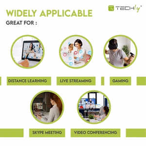 Techly ICC SH-22 microphone melns Conference microphone