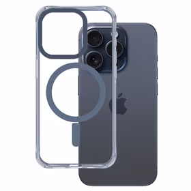 Amazing Thing Titan Edge Mag apvalks 15FT IP156.7PTEMBU Iphone 15 Pro Max tumši zila