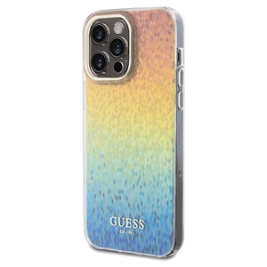 Guess IML Faceted Mirror Disco Iridescent viedtālruņa apvalks iPhone 13 Pro Max - vairākrāsains