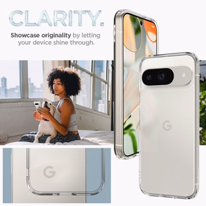 Чехол Spigen Ultra Hybrid для Google Pixel 9 / 9 Pro - прозрачный