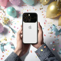 Electro objektīva viedtālruņa apvalks Samsung Galaxy A24 4G, melns