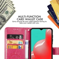 Korpuss Flower Book Samsung A346 A34 5G rose-red