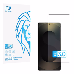 Tempered glass Tel Protect 10X AR 3.0 AntiReflective Titanium forSamsung Galaxy S25 Ultra (envelope)