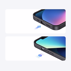 Ugreen LP626 silikona maciņš iPhone 14 Plus melns