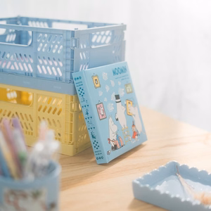 Moomins pašlīmējošs fotoalbums, 22 lapas, 16 × 16 cm