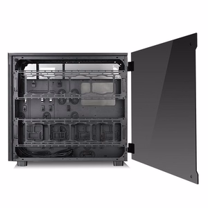 Thermaltake View 91 TG RGB datora korpuss, Ultra Tower, melns