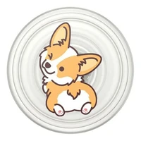 Popsockets PlantCore Grip Cheeky Corgi telefona turētājs un statīvs