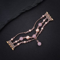 Aproces cilpa Apple Watch 42/44/45 dizains 4 rozā