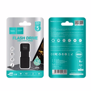 Pendrive 128GB USB 2.0 (USB A) Hoco UD6 черный
