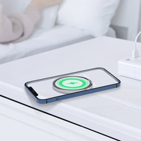 BWOO WL-12 PD bezvadu lādētājs 15W melns