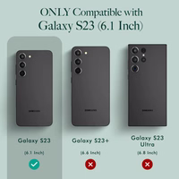 Rifle Paper Clear - maciņš Samsung Galaxy S23 (Willow)