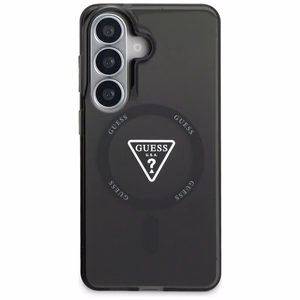 GUESS maciņš for SAMSUNG S26 GUHMS26SHGTMLCGK (Magnetic IML Gradient Triangle) melns
