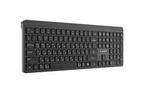 Gembird KB-WPS-03-CYRL Keyboard Wireless Cyrillic Bluetooth Black