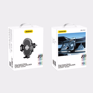 Dudao F2+ smartphone turētājs for the air vent with clamp - melns