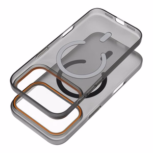 Maciņš GO ORANGE saderīgs ar MagSafe telefonam IPHONE 17 Pro melns