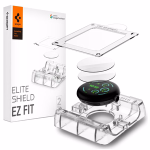 Spigen Elite Shield EZ Fit 2 hidrogēla plēvju komplekts Google Pixel Watch 41 mm