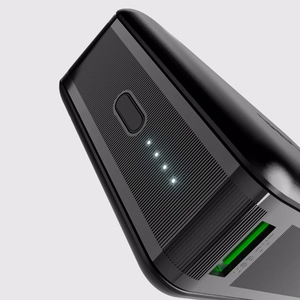 Внешний аккумулятор SBS 20000mAh 65W PD AFC USB-C USB-A для ноутбука, планшета, смартфона - чёрный