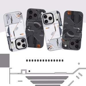 Benks Dynamic Magnetic Mecha Чехол (D069) для Iphone 17 Pro чёрный (Camera Control Button)