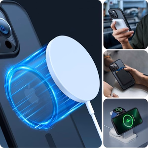 Tech-Protect MagMat MagSafe iPhone 15 Pro viedtālruņa apvalks - caurspīdīgs melns