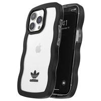 Adidas OR Viedtālruņa apvalks Wavy iPhone 13 Pro /13 6.1" melna-caurspīdīga/melna-caurspīdīga 51900