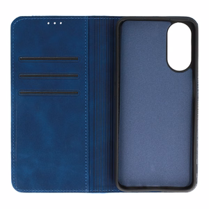 Wonder Prime viedtālruņa apvalks Oppo A78 5G tumši zils