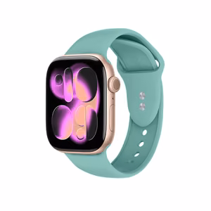 Crong Liquid siksniņa Apple Watch 38 / 40 / 41 / 42 mm, tirkīza krāsā