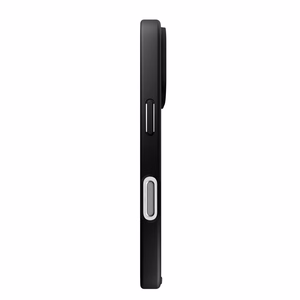 Puro krāsu pārejas MagSafe silikona apvalks iPhone 16 Pro Max viedtālrunim – melnā krāsā
