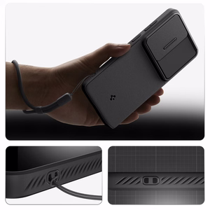 Spigen Optik Armor maciņš priekš Samsung Galaxy S26 Ultra melns