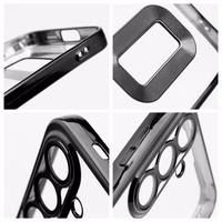 Viedtālruņa apvalks GLAM der HONOR X7A melns