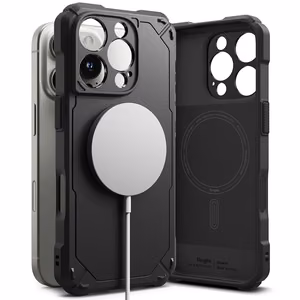 Ringke Rugged Gear MagSafe iPhone 16 Pro Case - Black