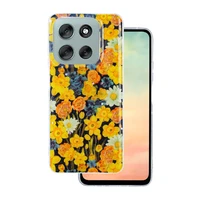 Glow Glam viedtālruņa apvalks Motorola Moto G86 oranžs