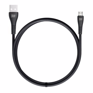 Kabelis USB A uz Micro USB Blue Star 2A 12W 1 m PJ-DG3-A melns