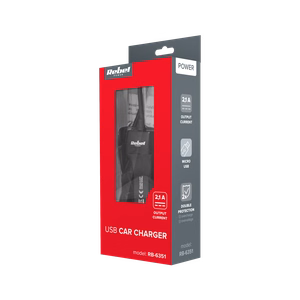 Rebel micro-USB automašīnas lādētājs